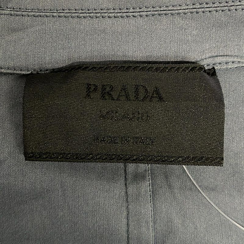 Prada Jacket Size 54 L Men's - Blue Gray Long Sleeves All Season