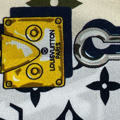Louis Vuitton Twilly Scarf Bandeau Monogram Confidential Multicolor Women's
