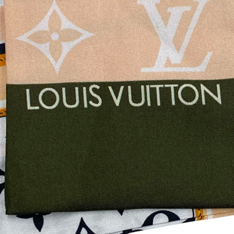 Louis Vuitton Twilly Scarf Bandeau Monogram Confidential Multicolor Women's