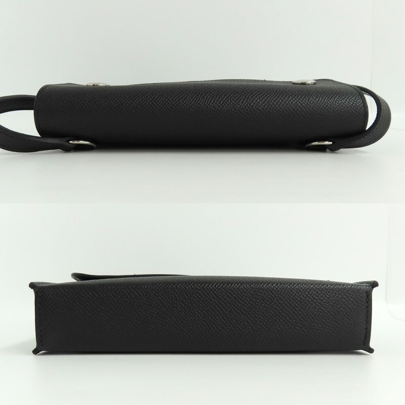 Hermes Nap To-go- Black Epson W Engraved 2024 Manufactured Shoulder