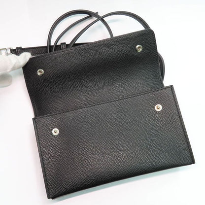 Hermes Nap To-go- Black Epson W Engraved 2024 Manufactured Shoulder