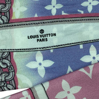 Louis Vuitton Twilly Scarf Bandeau Monogram Confidential Multicolor Women's