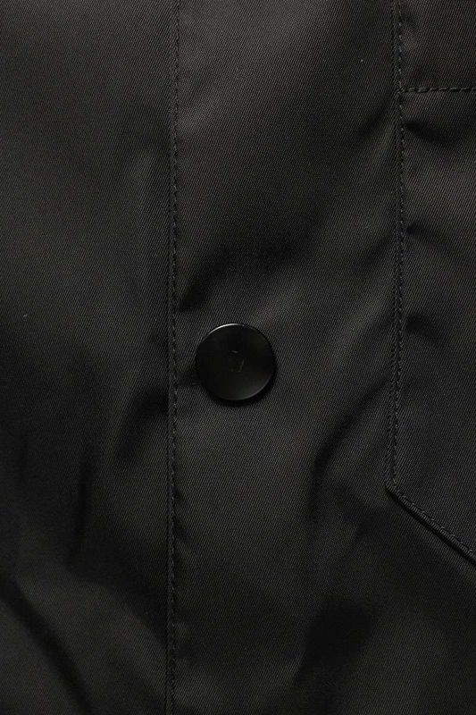 Prada Sc514 S2021 WQ8 Re-nylon Logo Plate Nylon Long Sleeve Shirt Men's M