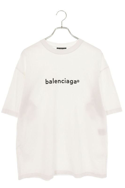 Balenciaga 612966 Tiv54 New Copywrite Logo Print T-shirt Men's XS
