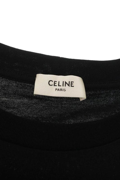 Celine 2x59c671q BOY DOLL Rhinestone Logo Print T-shirt Men's L