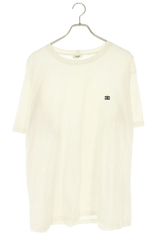 Celine 2x04i671q.01ob Triomphe Embroidered T-shirt Men's L