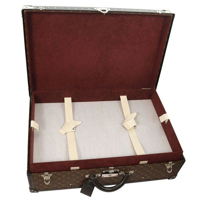 Louis Vuitton Arzeal 70 Monogram Macassar Trunk Case Men's 70