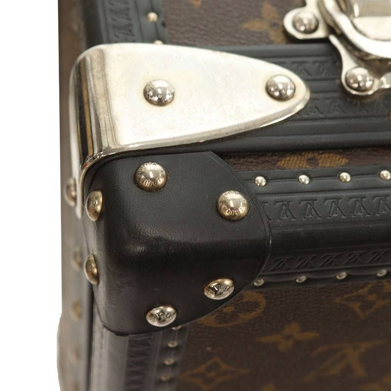 Louis Vuitton Arzeal 70 Monogram Macassar Trunk Case Men's 70