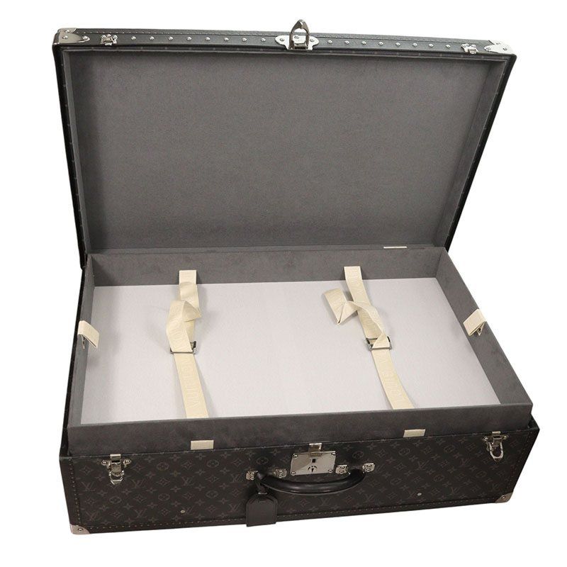Louis Vuitton Arzère 80 Monogram Eclipse Trunk Case For Men 80
