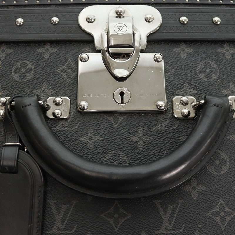 Louis Vuitton Arzère 80 Monogram Eclipse Trunk Case For Men 80