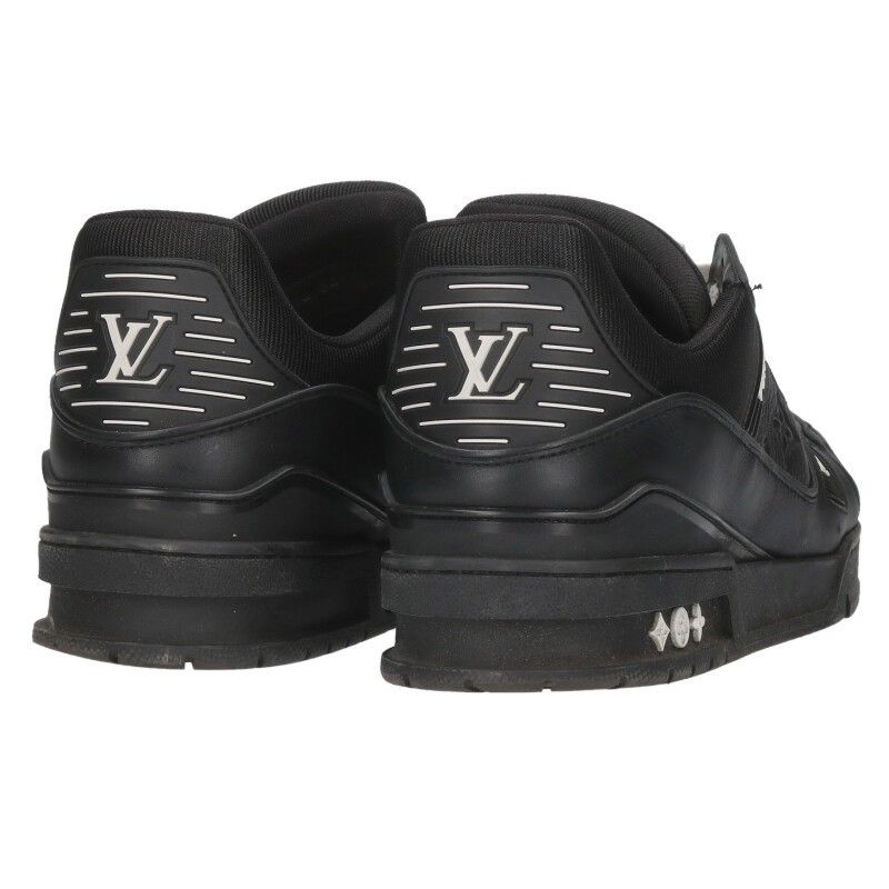 Louis Vuitton LV Trainer Line Monogram Leather Low Cut Sneakers Men's 9