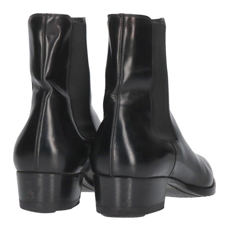 Saint Laurent Paris 443213 Wyatt Side Gore Chelsea Boots Men's 40