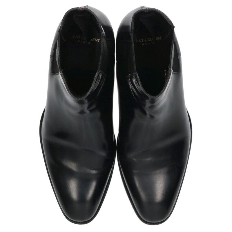 Saint Laurent Paris 443213 Wyatt Side Gore Chelsea Boots Men's 40