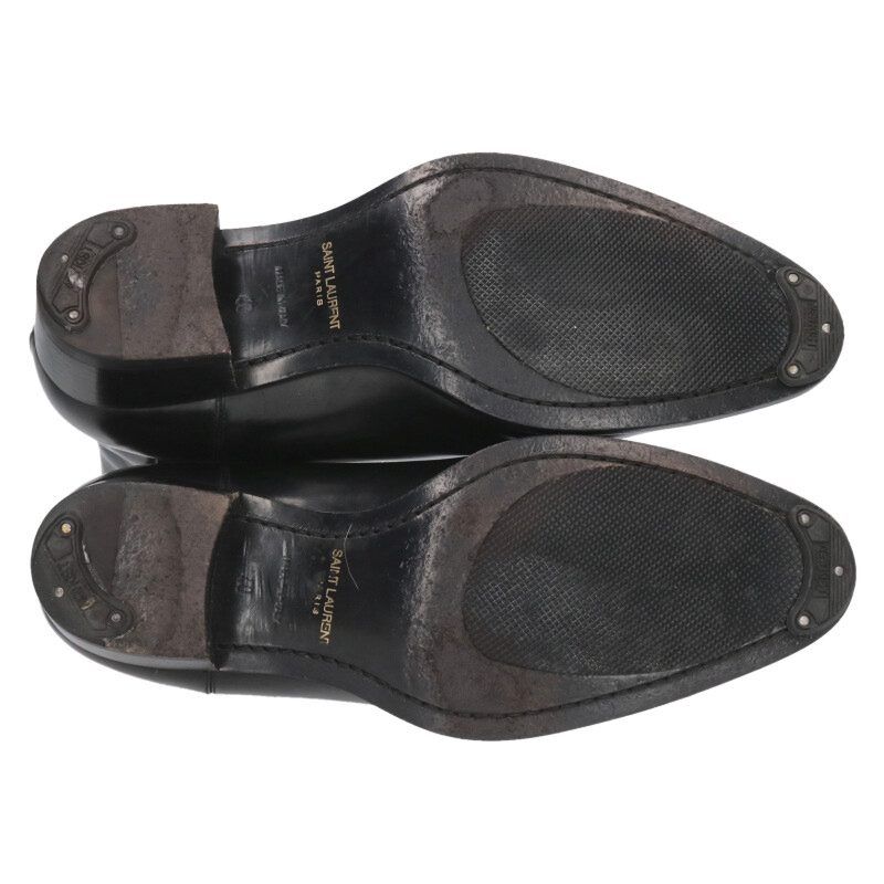 Saint Laurent Paris 443213 Wyatt Side Gore Chelsea Boots Men's 40