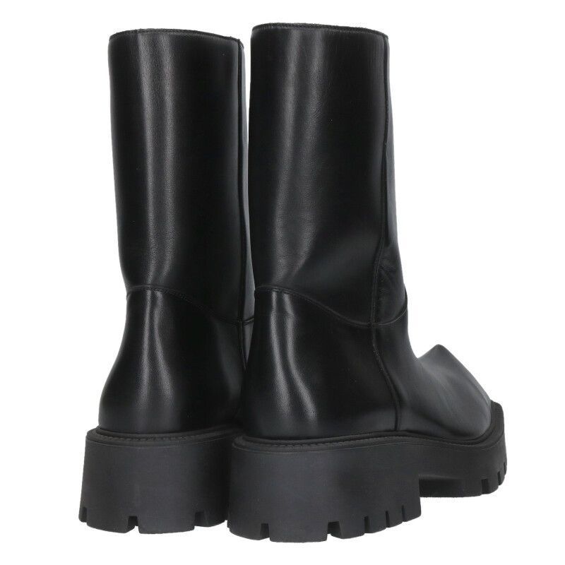 Balenciaga 763684 Rhino Leather Long Boots Men's 43