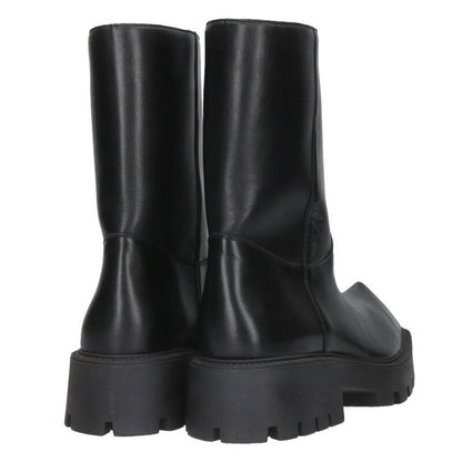 Balenciaga 763684 Rhino Leather Long Boots Men's 43