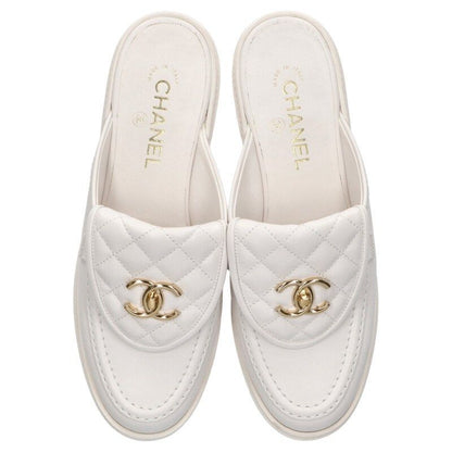 Chanel G46120 Matelasse Mule Sandals Women 39