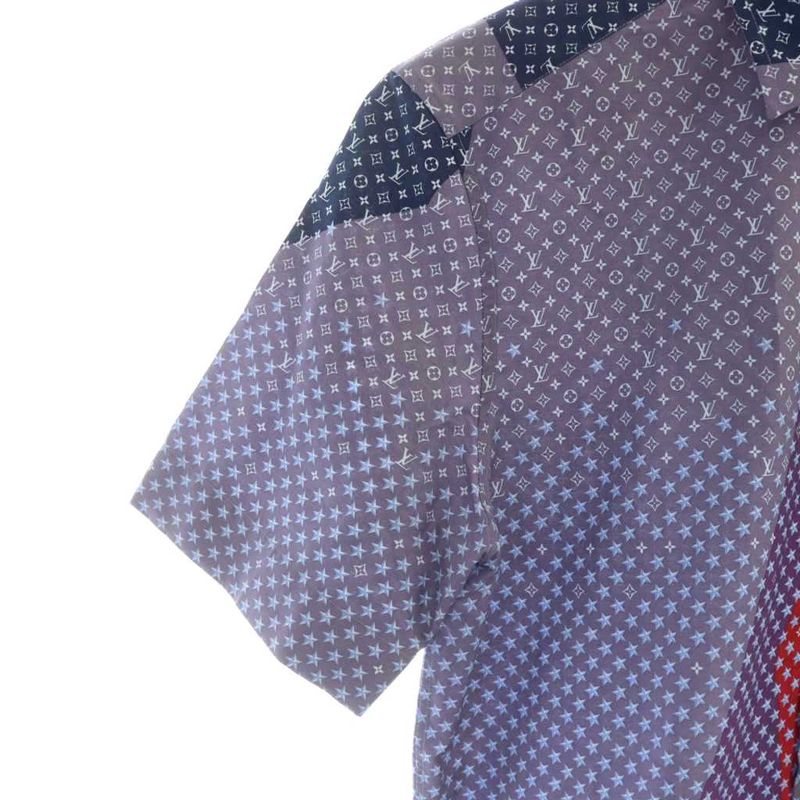 Louis Vuitton Monogram Star Acapulco Gradient Rm111 Mssh33biw Short Sleeve