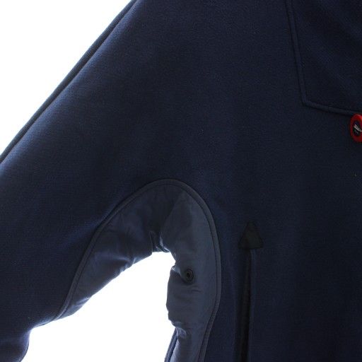 Louis Vuitton Trophy Hoodie Long Sleeves Zip Up Logo XS Navy Blue Navy XZ - GY18