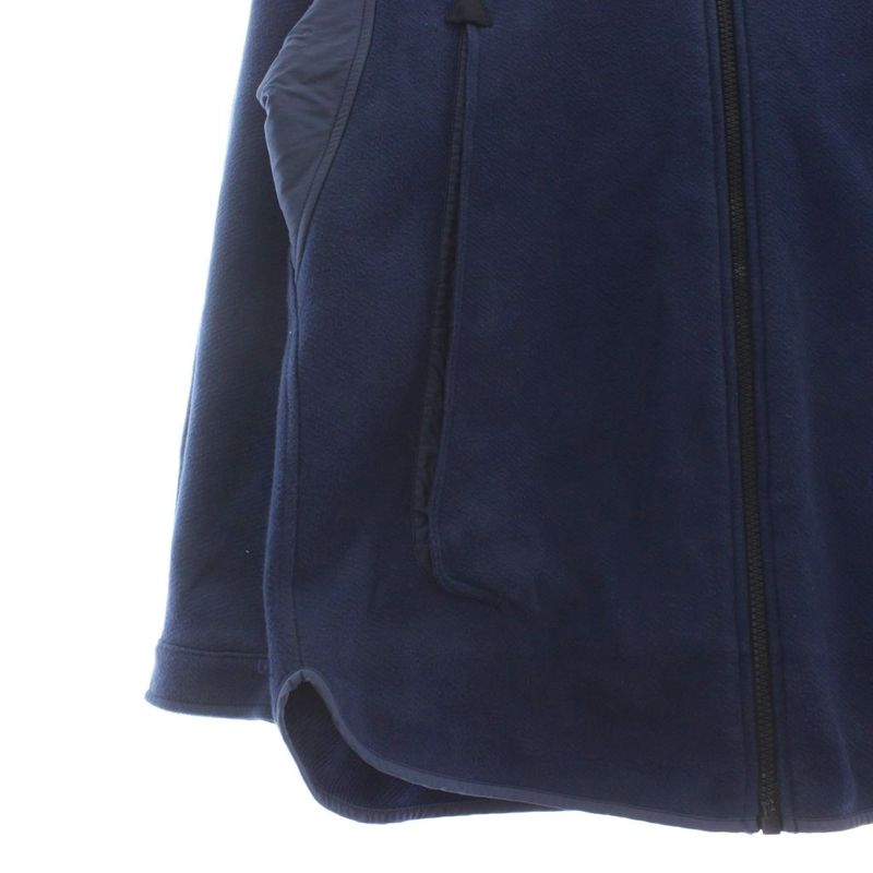 Louis Vuitton Trophy Hoodie Long Sleeves Zip Up Logo XS Navy Blue Navy XZ - GY18