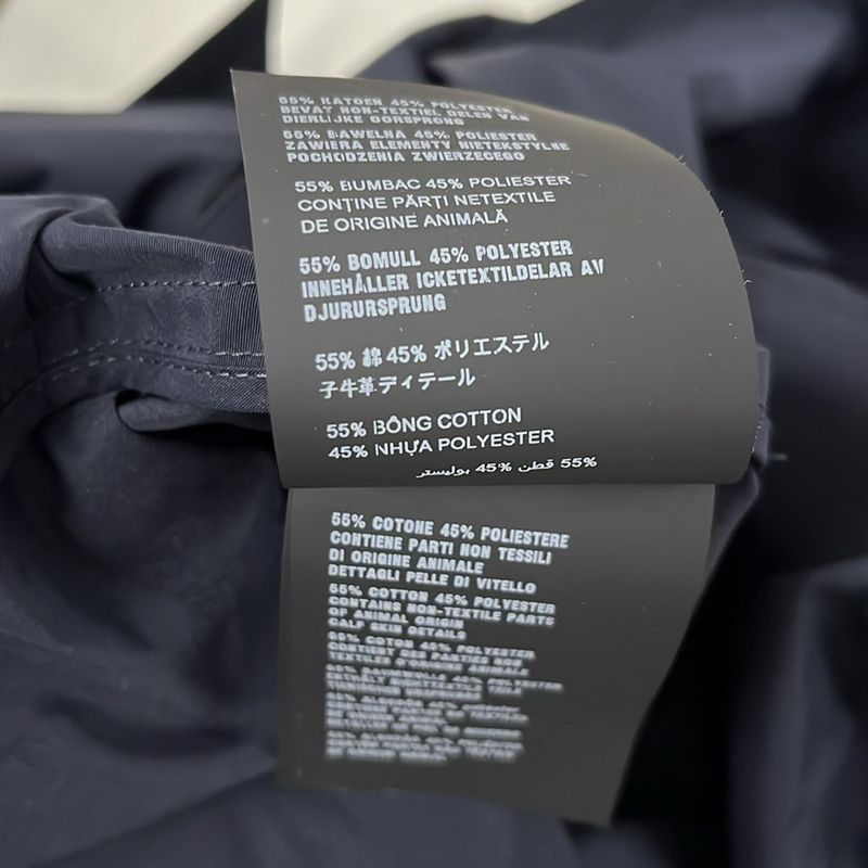 Prada Trench Coat Size 36 S Women's - Dark Navy Long Sleeves Fall Spring