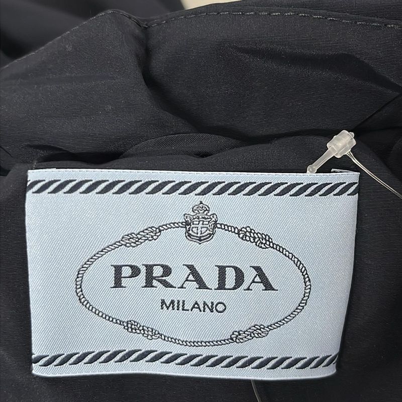 Prada Trench Coat Size 36 S Women's - Dark Navy Long Sleeves Fall Spring