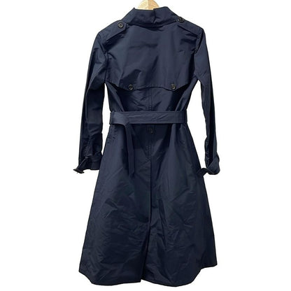 Prada Trench Coat Size 36 S Women's - Dark Navy Long Sleeves Fall Spring