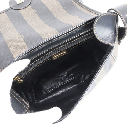 Fendi Pecan Leather Shoulder Bag Crossbody Gold Hardware Genuine Leather Women