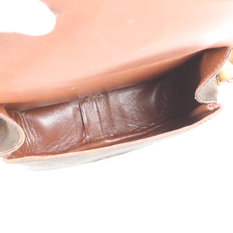 Louis Vuitton Monogram Cartesiere PM M51254 Leather Shoulder Bag Crossbody