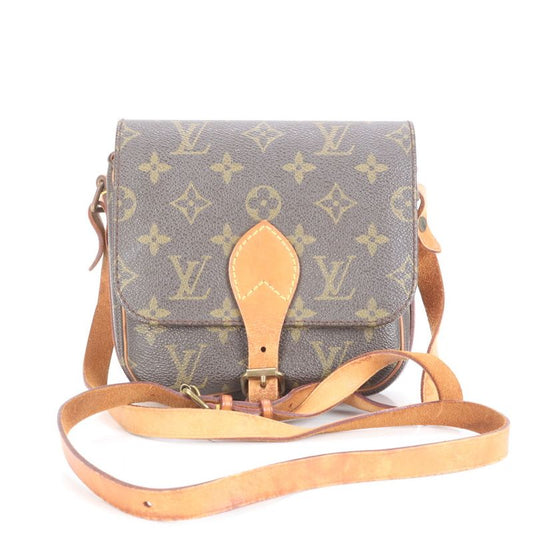Louis Vuitton Monogram Cartesiere PM M51254 Leather Shoulder Bag Crossbody