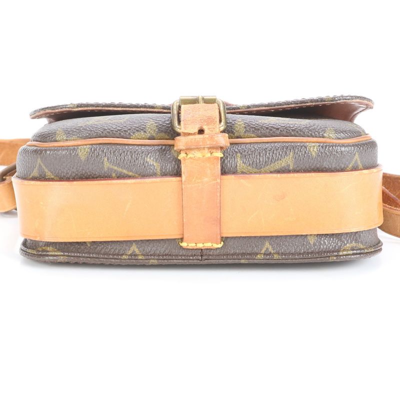 Louis Vuitton Monogram Cartesiere PM M51254 Leather Shoulder Bag Crossbody