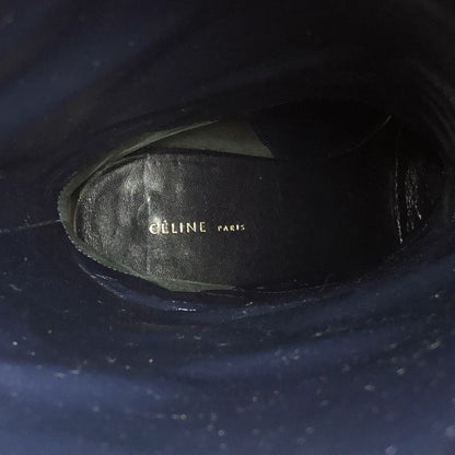 Celine by Phoebe Philo Celine Phoebe Philo Leather Heel Long Boots Yellow 37.5