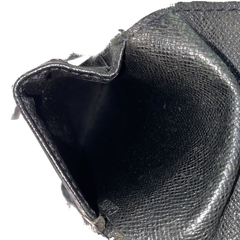 Louis Vuitton Taiga Porte Vie 3 Volle Wallet M30422 Black