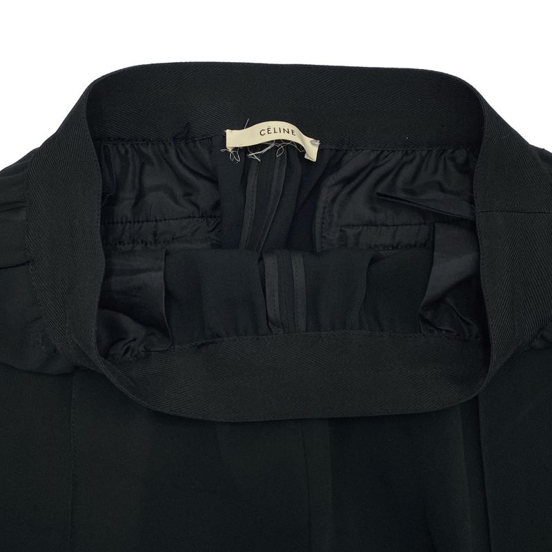 Celine by Phoebe Philo Celine Phoebe Philo Zip Hem Side Piping Easy Trouser