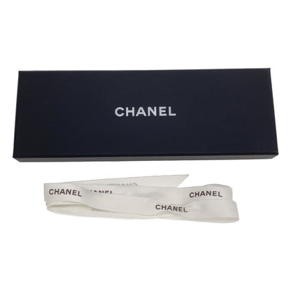 Chanel Coco Mark Twillie Silk Scarf White