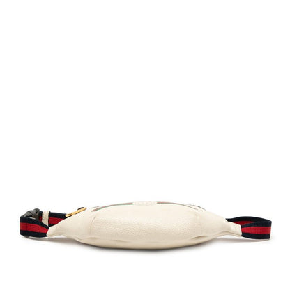 Gucci Logo Sherry Line Body Bag Waist Bag Shoulder Bag 527792 Beige Multicolor