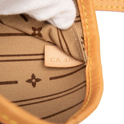 Louis Vuitton Monogram Neverfull MM Shoulder Bag Tote Bag M40156 Brown PVC