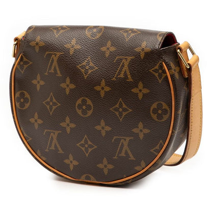 Louis Vuitton Monogram Tan Blanc Crossbody Shoulder Bag M51179 Brown PVC