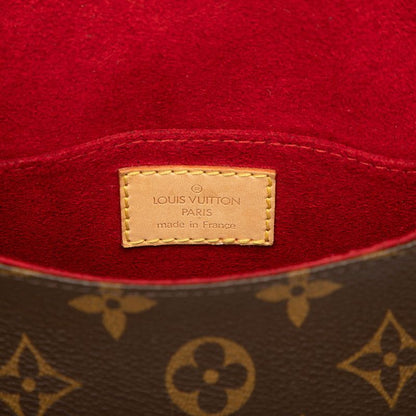 Louis Vuitton Monogram Tan Blanc Crossbody Shoulder Bag M51179 Brown PVC