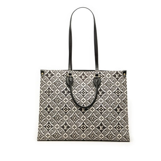 Louis Vuitton Monogram Jacquard On The Go GM Since 1854 Handbag Tote Bag M57207