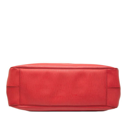 Louis Vuitton Epi Passy GM Tote Shoulder Bag M5925e Rouge Red Leather Women