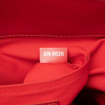 Louis Vuitton Epi Passy GM Tote Shoulder Bag M5925e Rouge Red Leather Women
