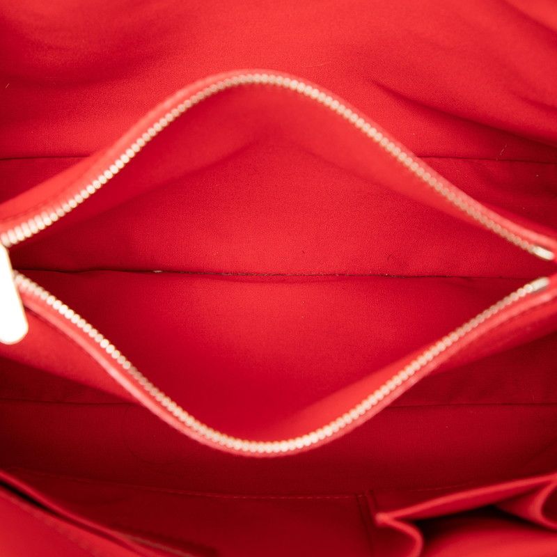 Louis Vuitton Epi Passy GM Tote Shoulder Bag M5925e Rouge Red Leather Women