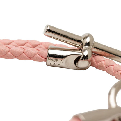 Hermes Grenand Dubretour Rose Sakura Silver Leather Metal Women Hermes