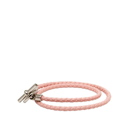 Hermes Grenand Dubretour Rose Sakura Silver Leather Metal Women Hermes