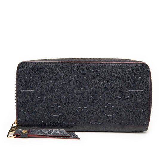Louis Vuitton Monogram Empreinte Zippy Wallet Round Zipper Long Wallet M62121