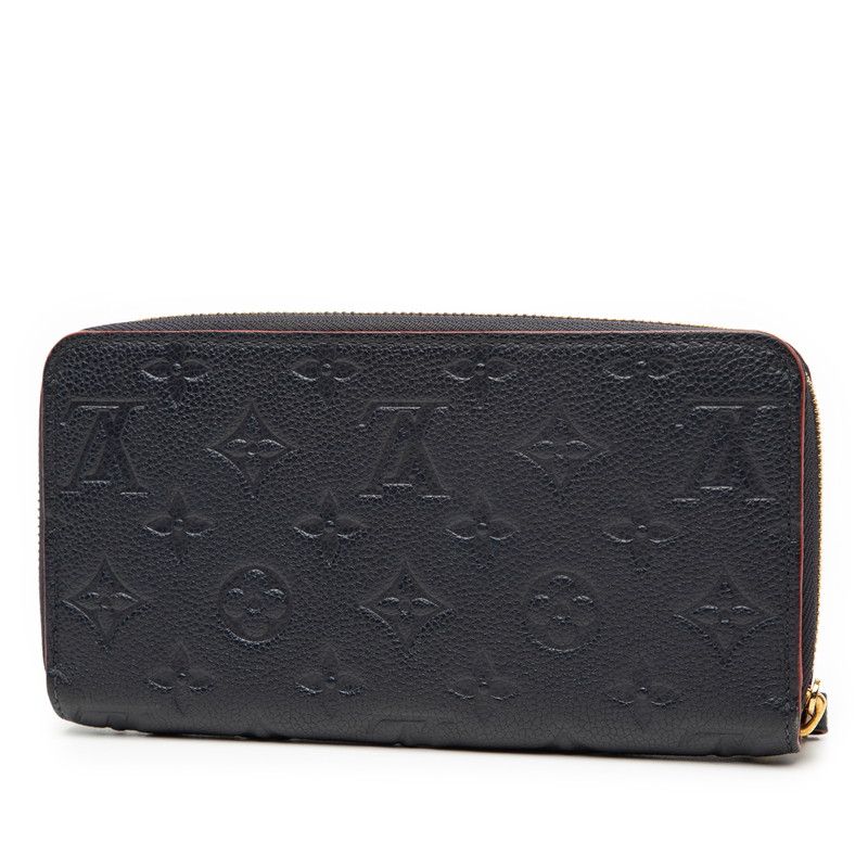 Louis Vuitton Monogram Empreinte Zippy Wallet Round Zipper Long Wallet M62121