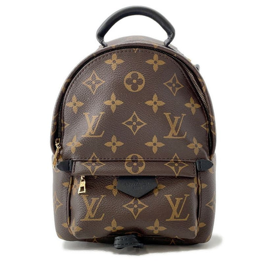 Louis Vuitton Backpack Monogram Palm Spring Mini Noir Black