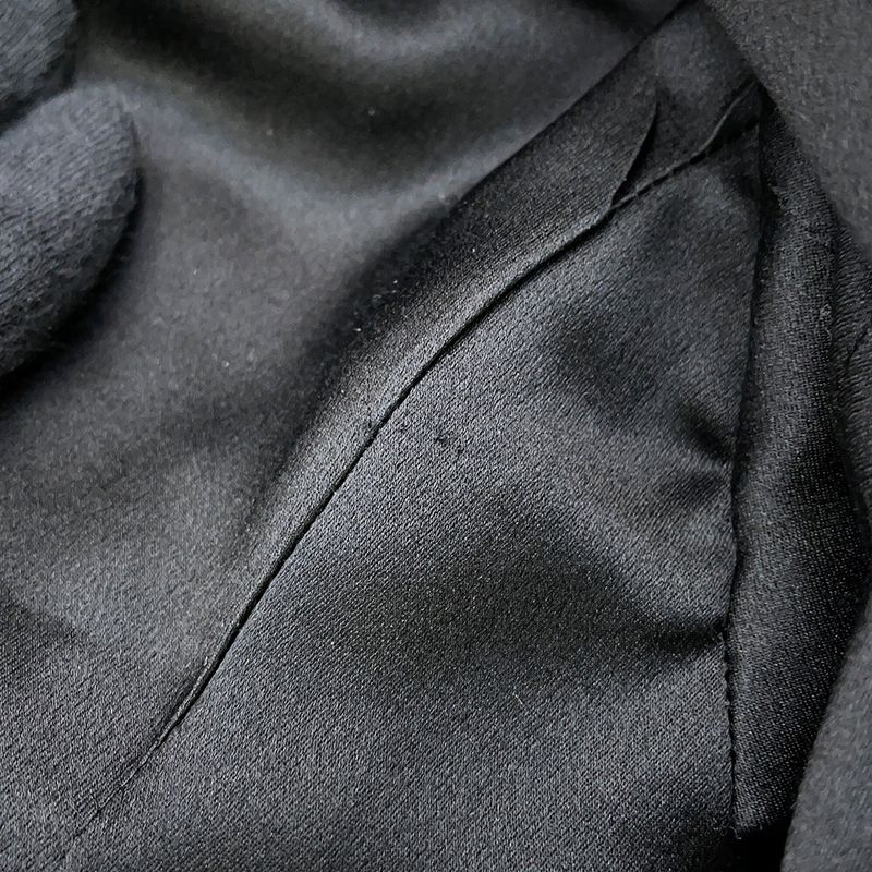 Chanel Coat Tweed 38 Black
