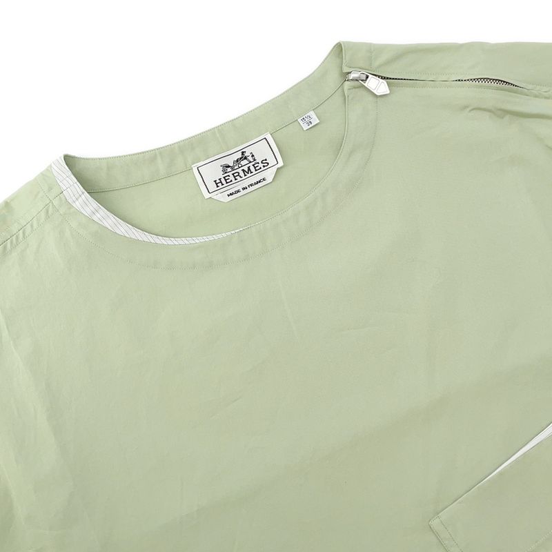 Hermes Short Sleeve Shirt Pullover 39 Top Sweater